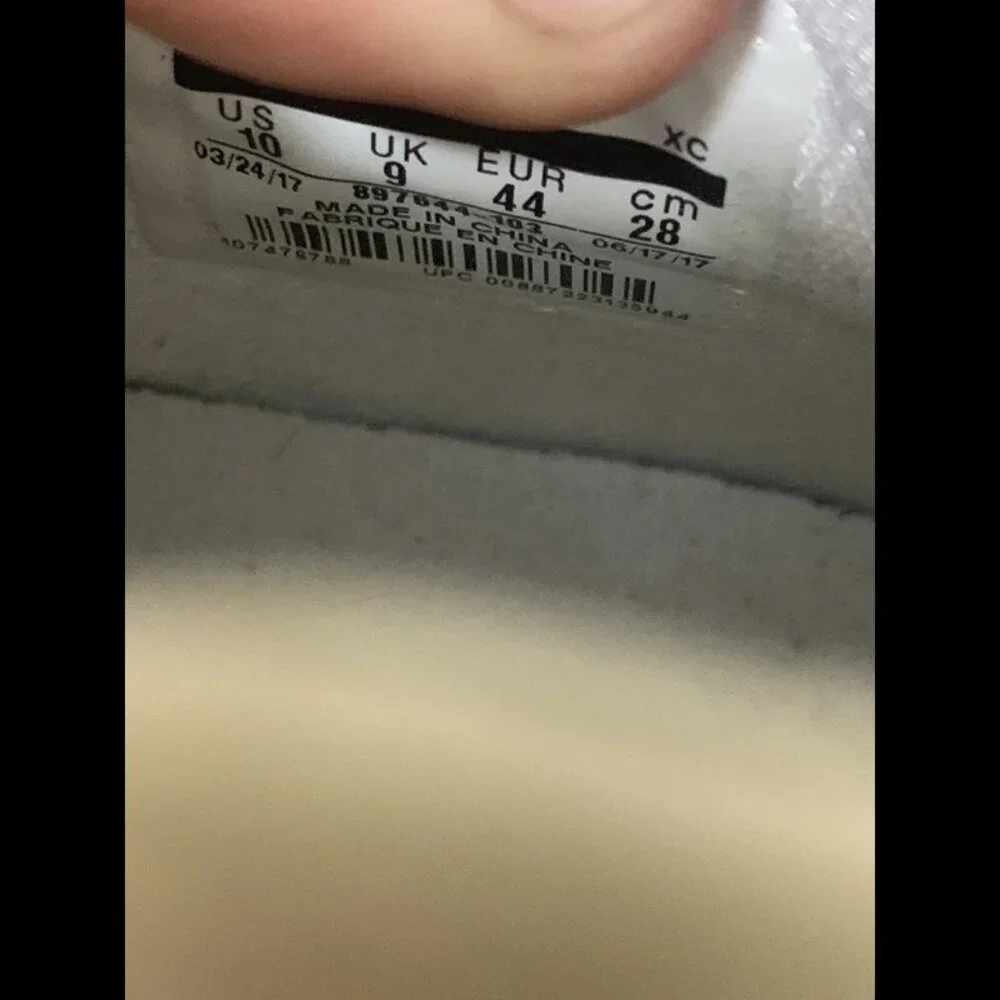 Nike LeBron Soldier 11 'Triple‎ White' 897644 103 Mens Size 11.5 New Rare